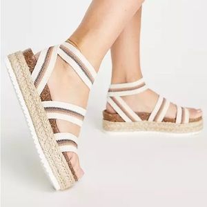 ☀️Steve Madden Womens Kimmie Platform Espadrille Sandal☀️~9